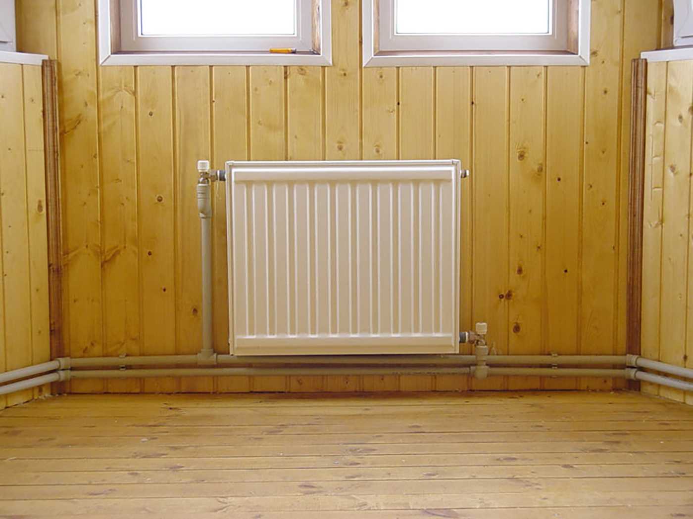 Фото подключения радиаторов отопления в частном доме