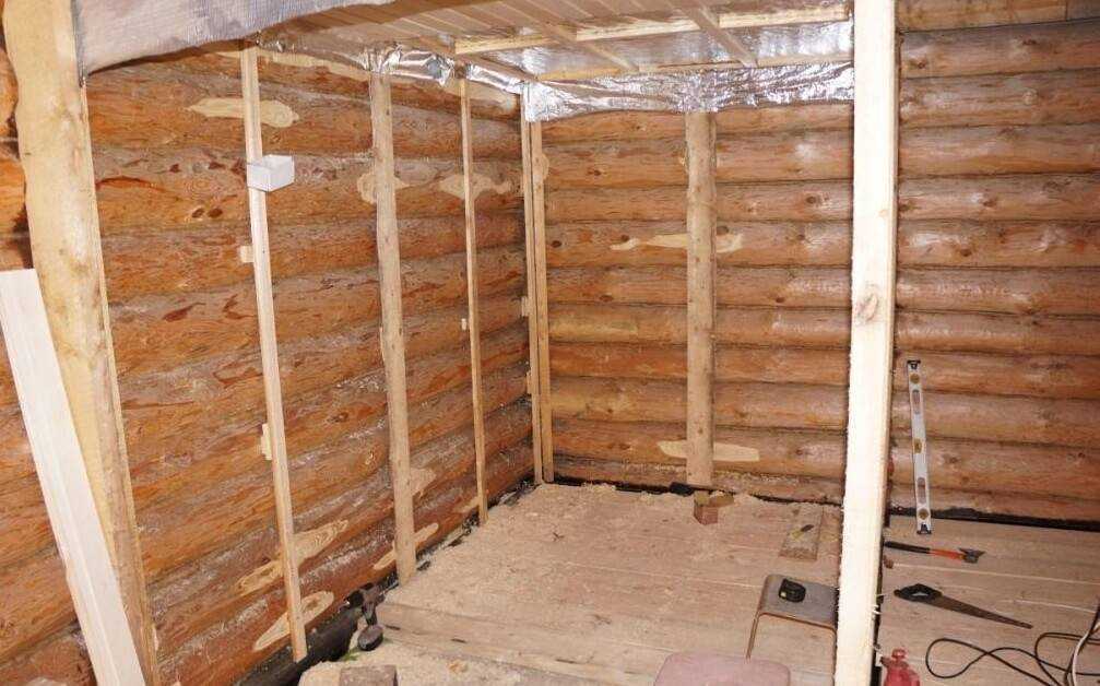 Обшивка бани вагонкой внутри: с чего начать, отделка фольгой изнутри