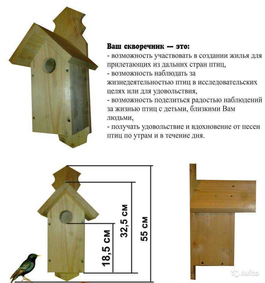 Проект по изготовлению скворечника