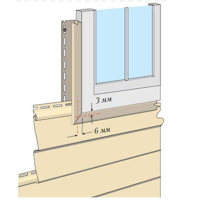 Оформление окна сайдингом фото