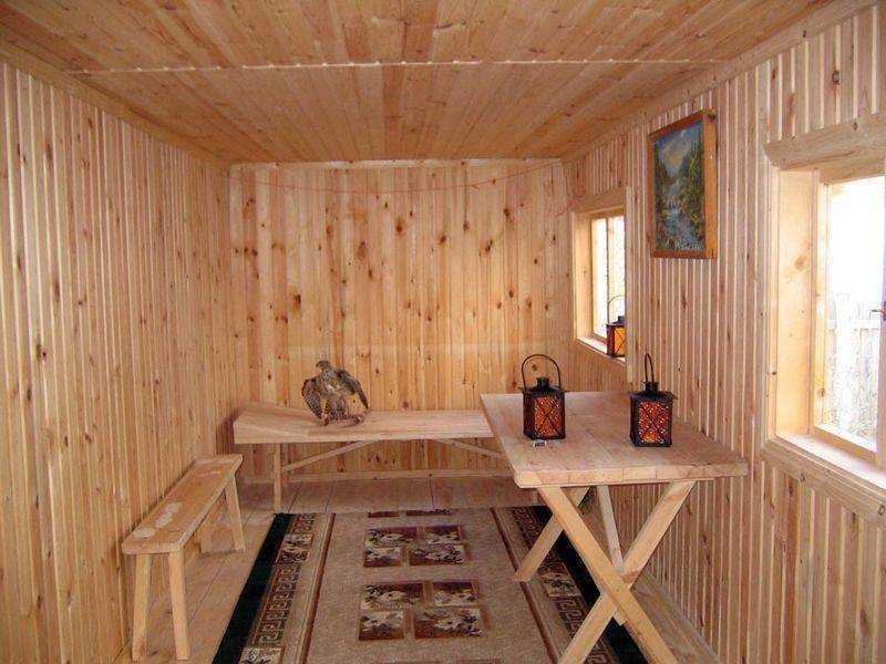 Внутренняя отделка предбанника своими руками + инструкция