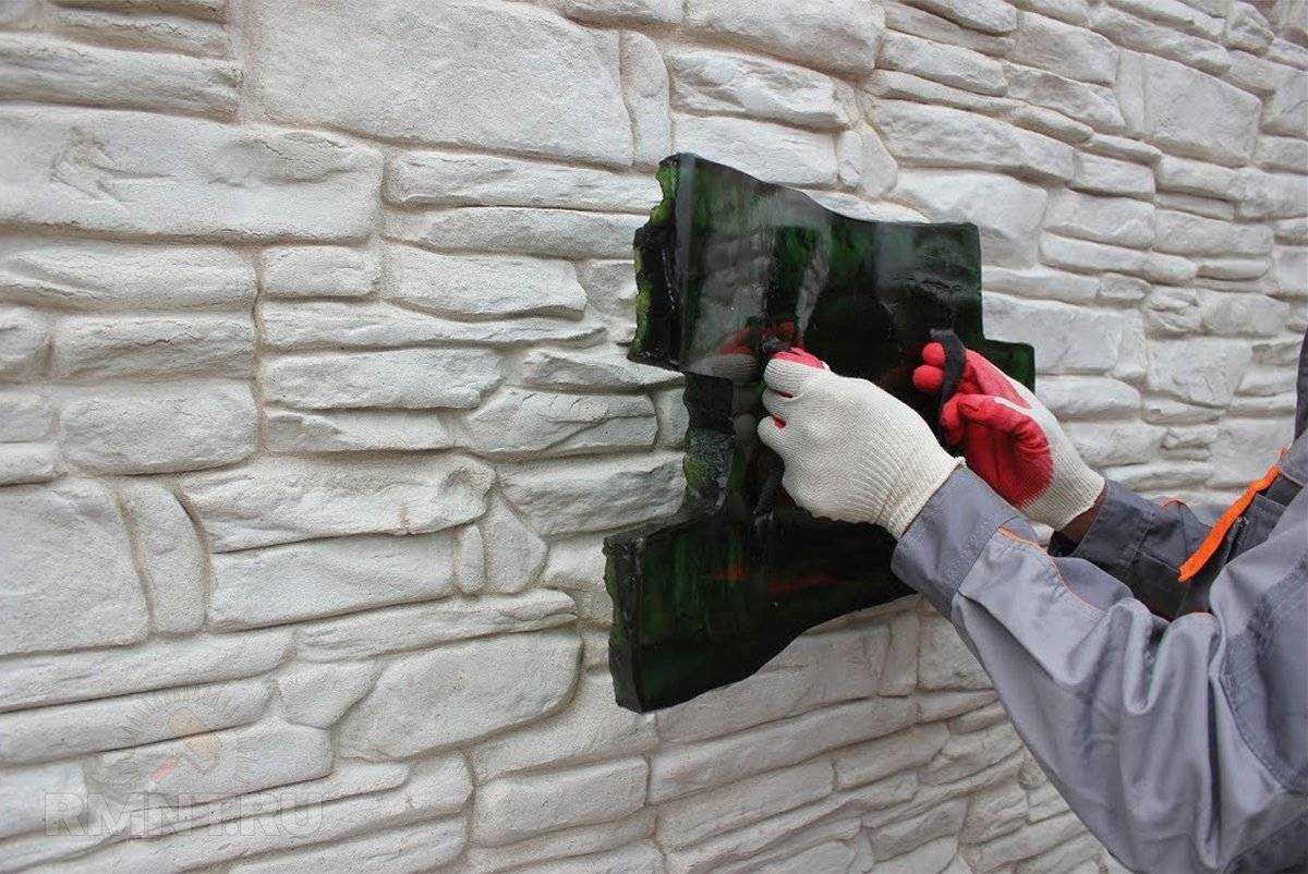 Отделка фасада дома камнем и штукатуркой + фото устройства декоративного материала