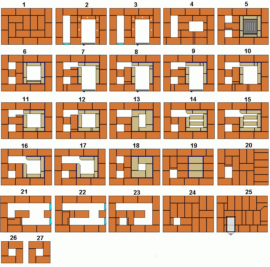Подовые печи кирпичные проекты и порядовки для дома