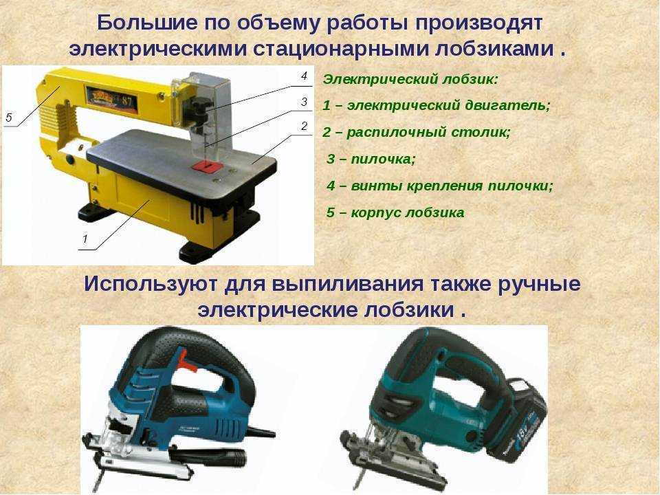 Столярный инструмент: виды и назначение