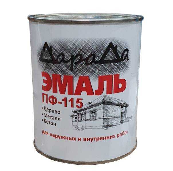 Эмаль пф-115: технические характеристики, свойства и для чего применяется