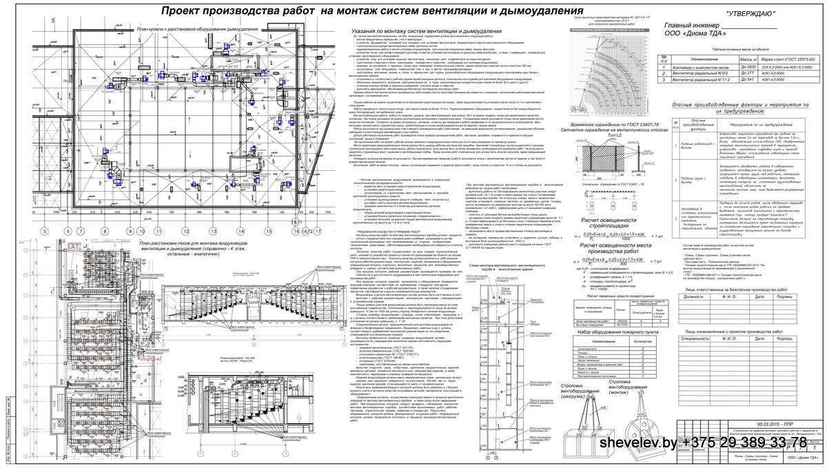 Проект производства. ППР крепления воздуховодов. ППР монтаж воздуховодов на высоте. ППР вентиляционных систем. Технологическая карта на монтаж воздуховодов вентиляции.