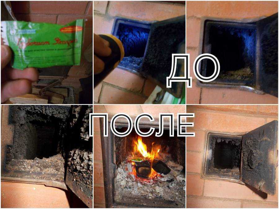Как своими руками почистить трубу в бане от сажи