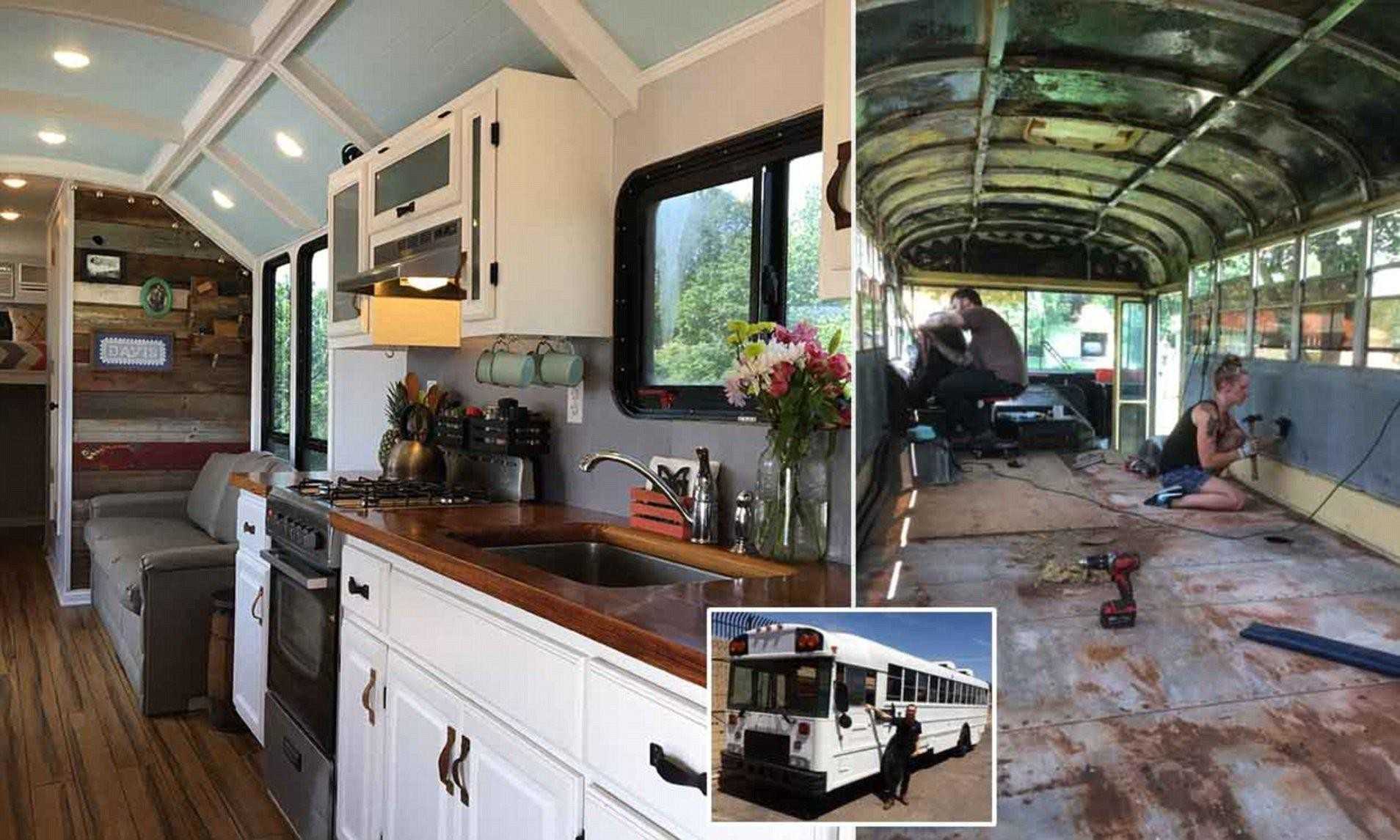 Home bus. Домик из старого автобуса. Дачный домик из автобуса. Переделка автобуса в дом на колесах. Автобус переделанный в дом.