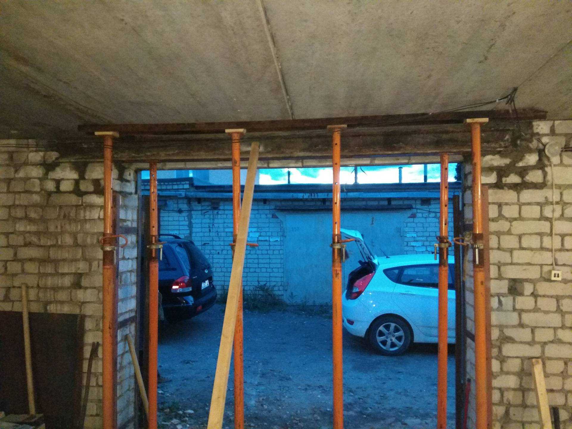 Как увеличить высоту гаража - мастер класс от подписчика