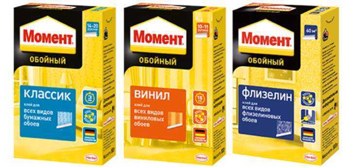Обойный клей момент винил