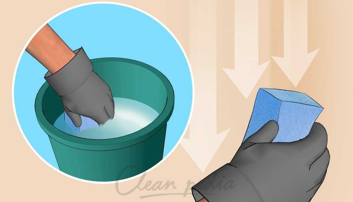 Как отмыть акварельные краски с обоев