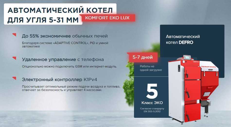 Автоматические котлов